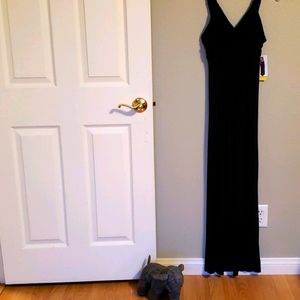 Black maxi dress, NWT!